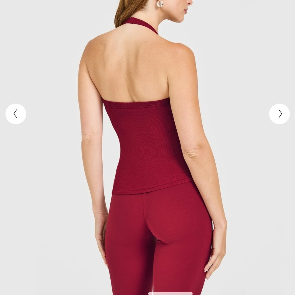 Oner Active Ruby Red Halter Top - image 2